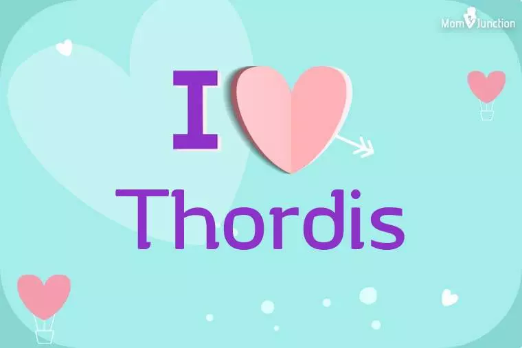 I Love Thordis Wallpaper