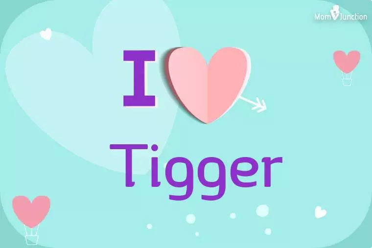 I Love Tigger Wallpaper