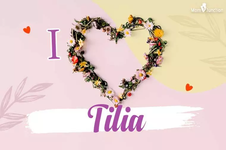 I Love Tilia Wallpaper