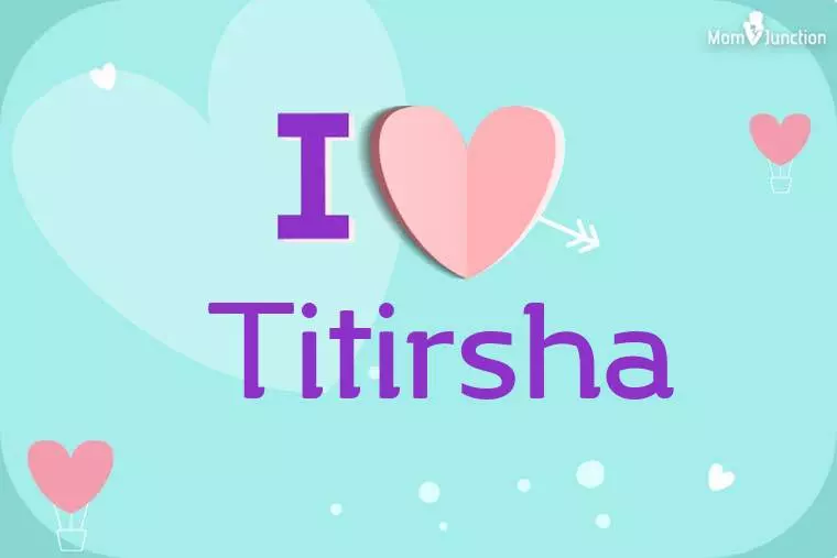 I Love Titirsha Wallpaper