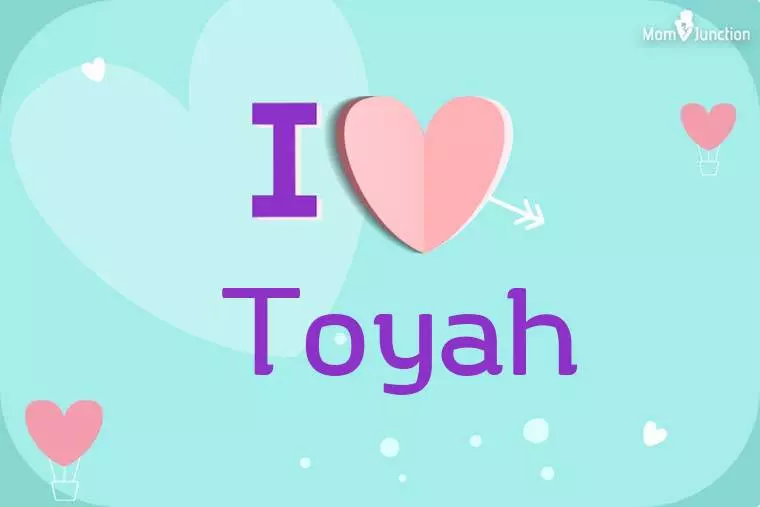 I Love Toyah Wallpaper