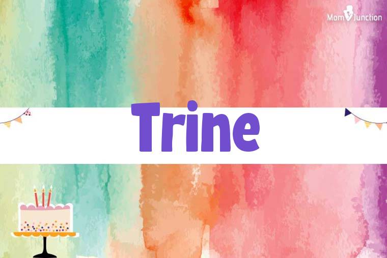 Trine Birthday Wallpaper