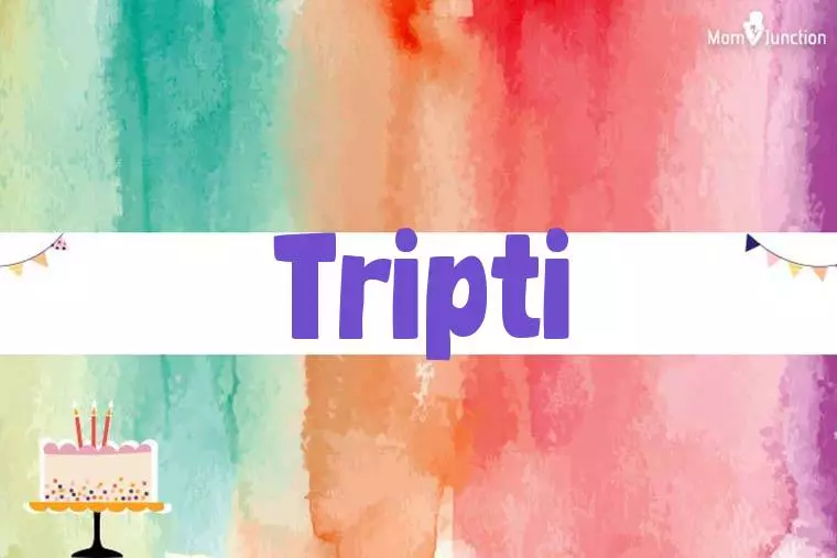 Tripti Birthday Wallpaper