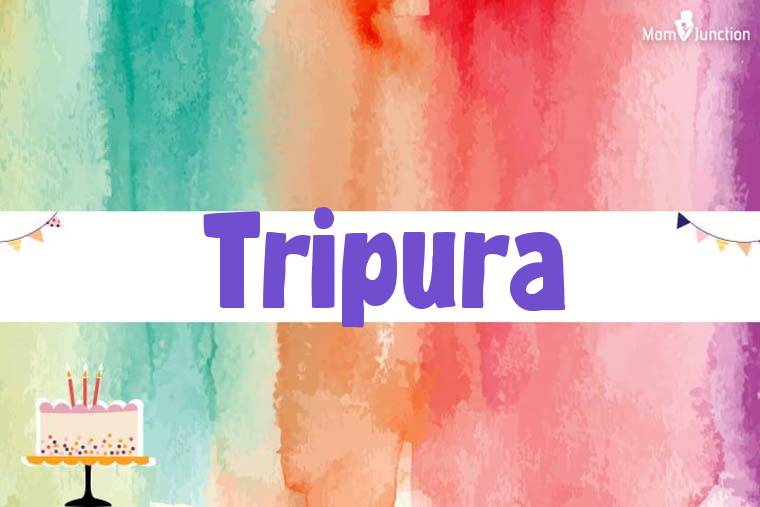 Tripura Birthday Wallpaper