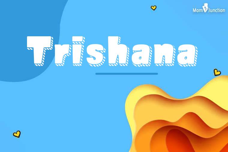 Trishana 3D Wallpaper