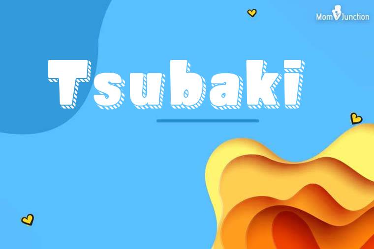 Tsubaki 3D Wallpaper