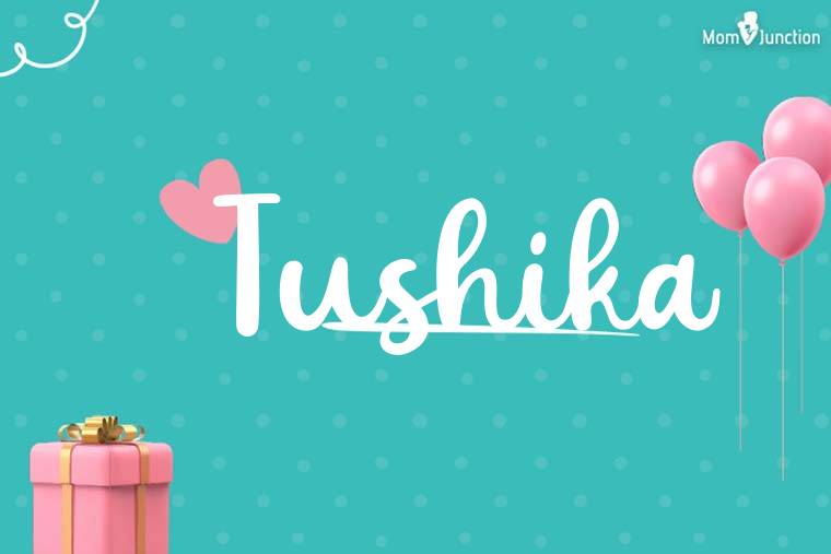 Tushika Birthday Wallpaper
