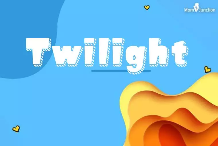 Twilight 3D Wallpaper