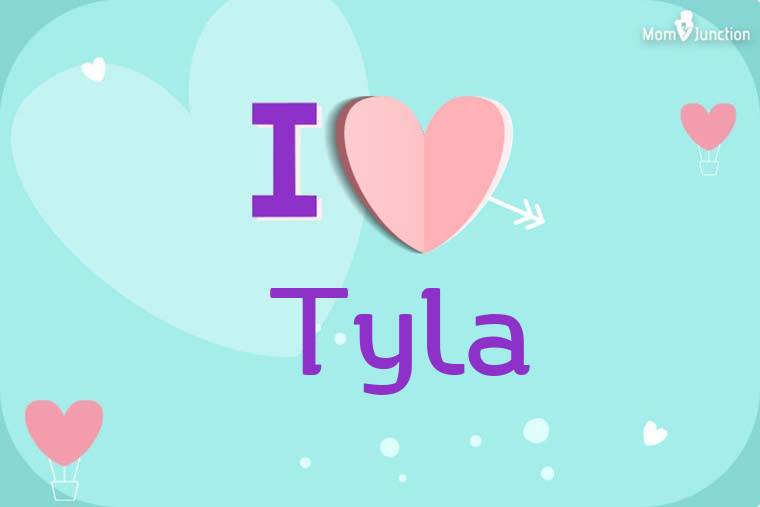 I Love Tyla Wallpaper