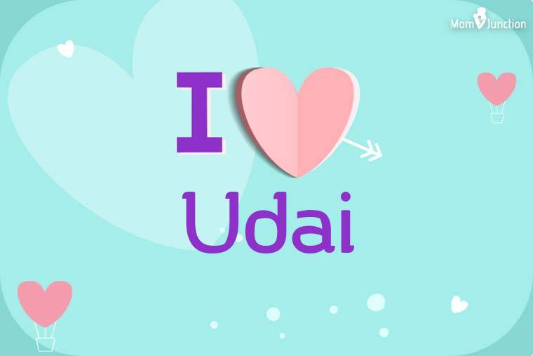I Love Udai Wallpaper