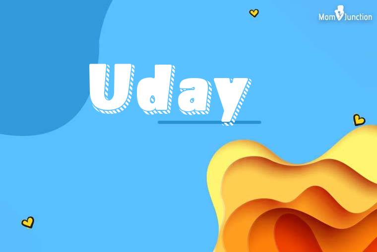 Uday 3D Wallpaper