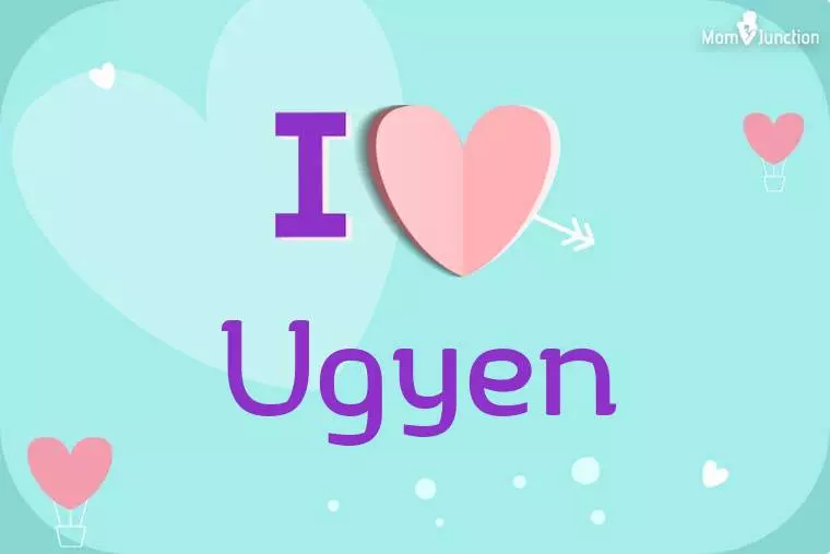 I Love Ugyen Wallpaper