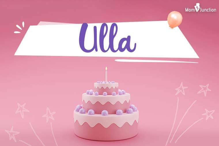 Ulla Birthday Wallpaper