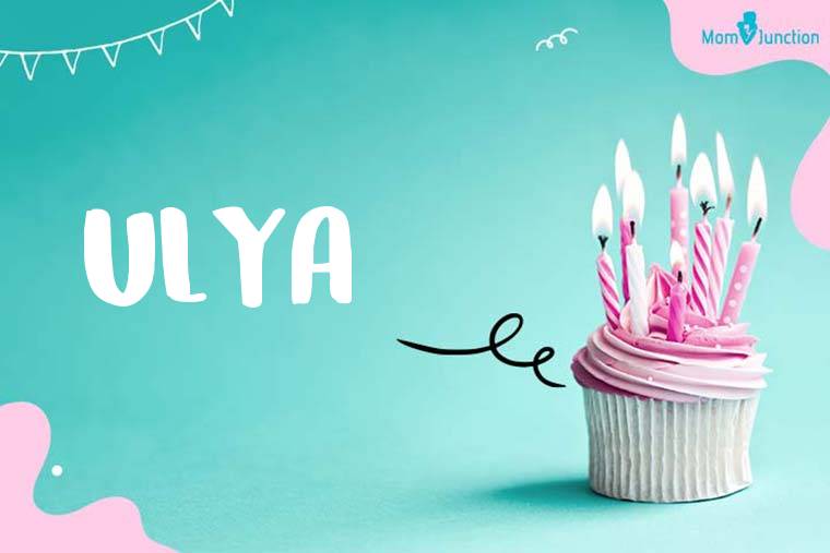 Ulya Birthday Wallpaper