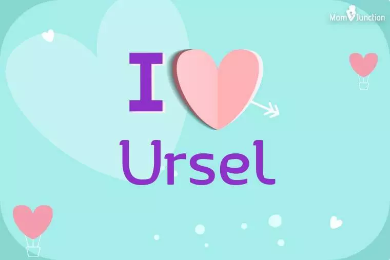 I Love Ursel Wallpaper