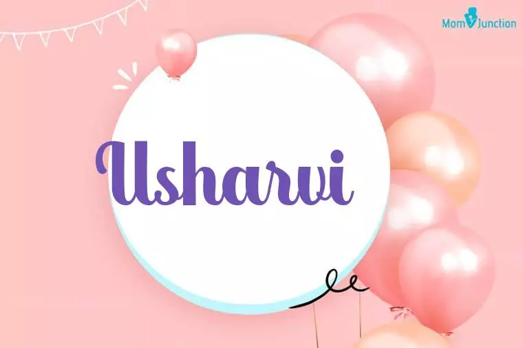 Usharvi Birthday Wallpaper