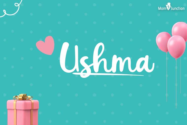 Ushma Birthday Wallpaper