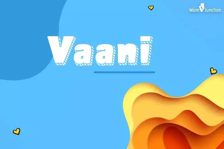 Vaani 3D Wallpaper