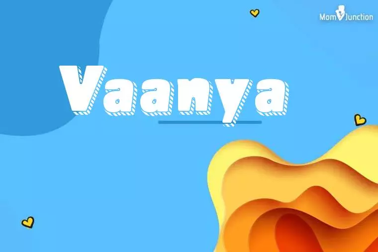 Vaanya 3D Wallpaper