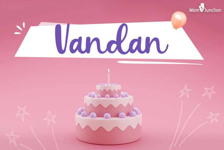 Vandan Birthday Wallpaper