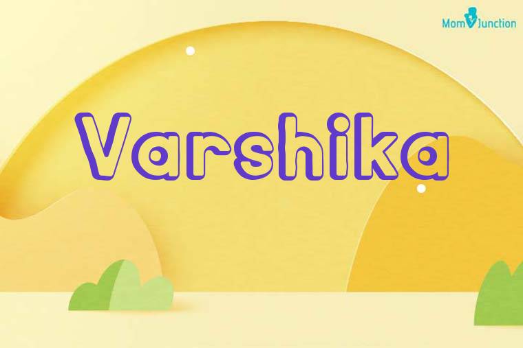 Varshika 3D Wallpaper