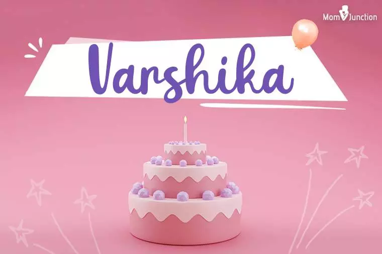 Varshika Birthday Wallpaper