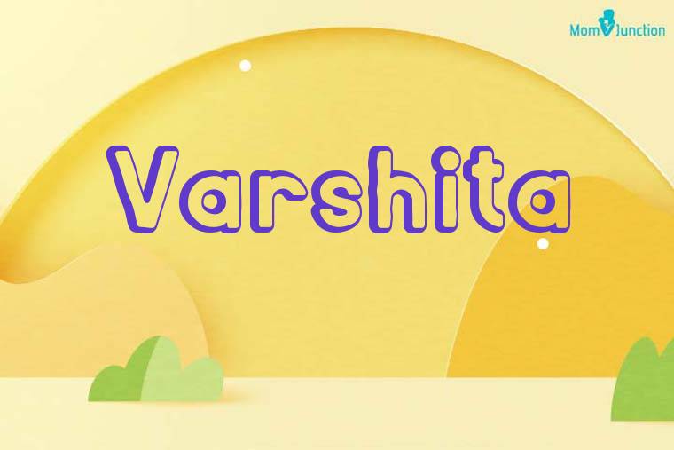 Varshita 3D Wallpaper