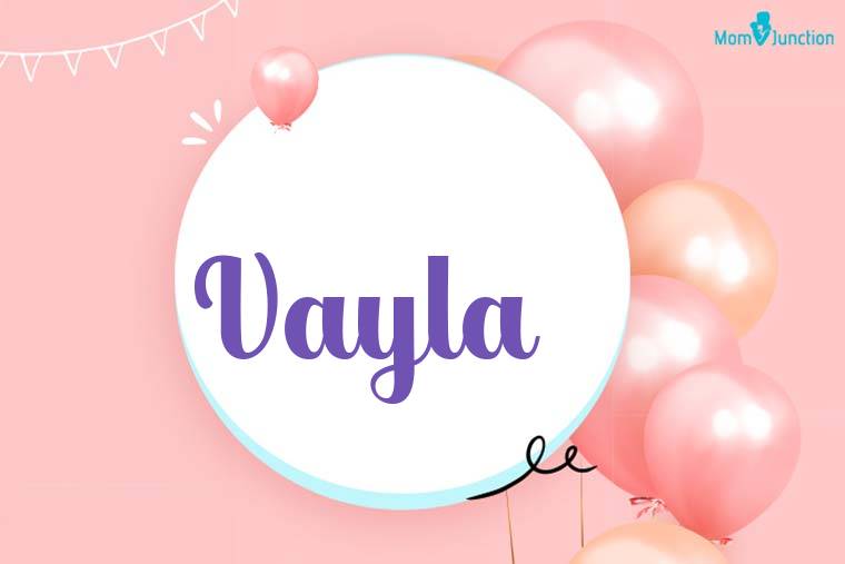 Vayla Birthday Wallpaper