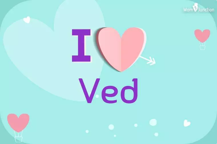 I Love Ved Wallpaper