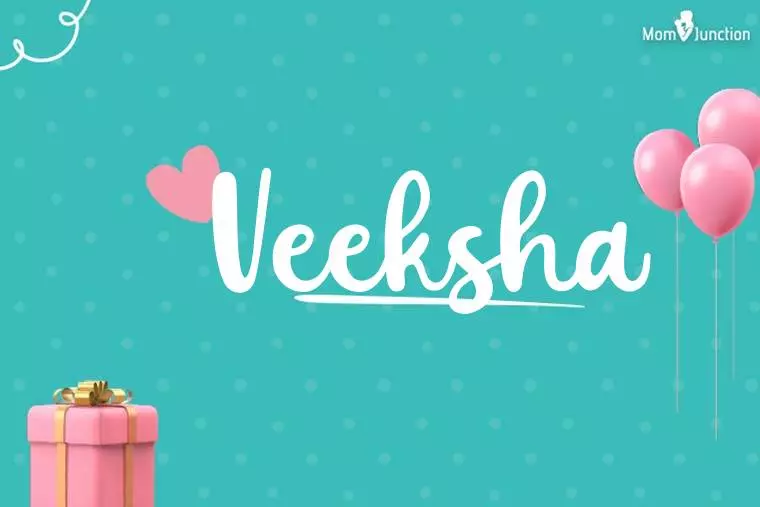 Veeksha Birthday Wallpaper