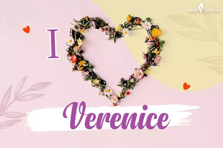 I Love Verenice Wallpaper