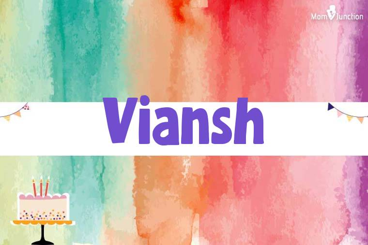 Viansh Birthday Wallpaper