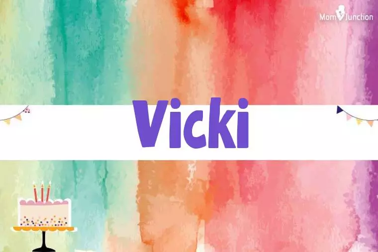Vicki Birthday Wallpaper