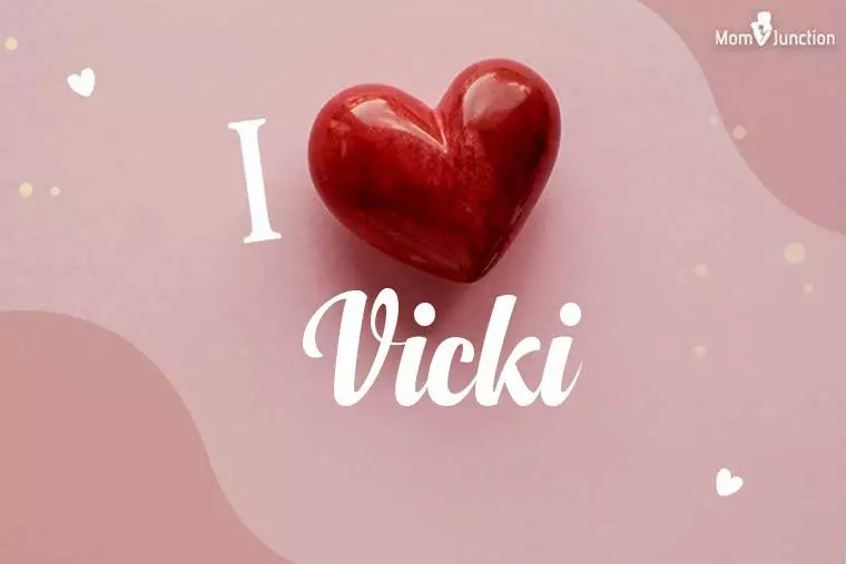 I Love Vicki Wallpaper