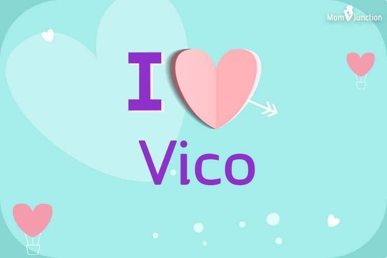 I Love Vico Wallpaper