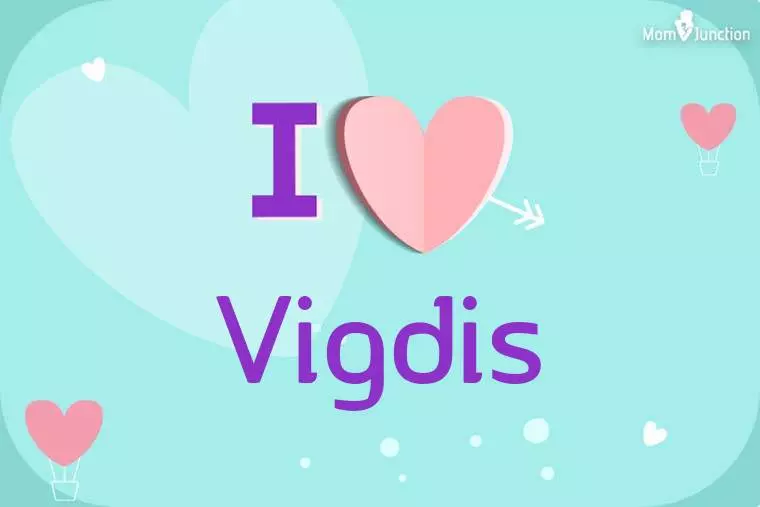 I Love Vigdis Wallpaper