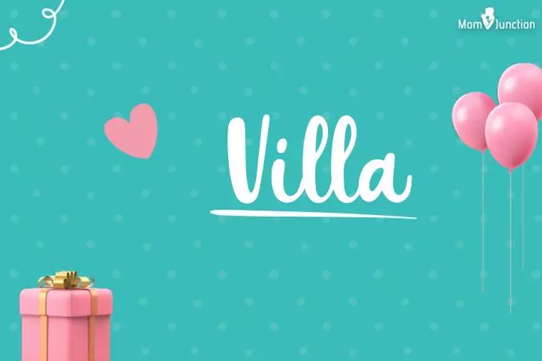 Villa Birthday Wallpaper