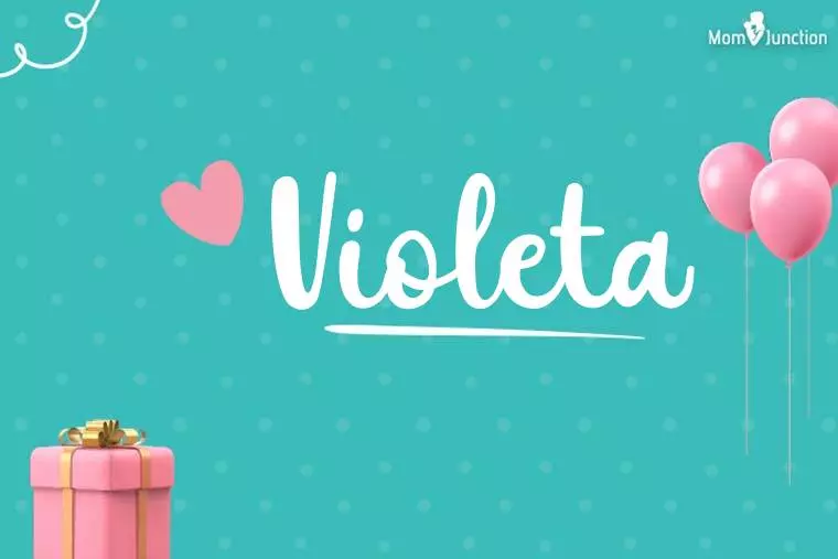 Violeta Birthday Wallpaper