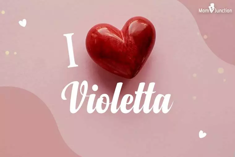 I Love Violetta Wallpaper