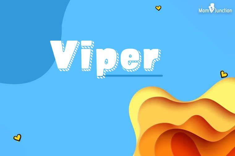 Viper 3D Wallpaper