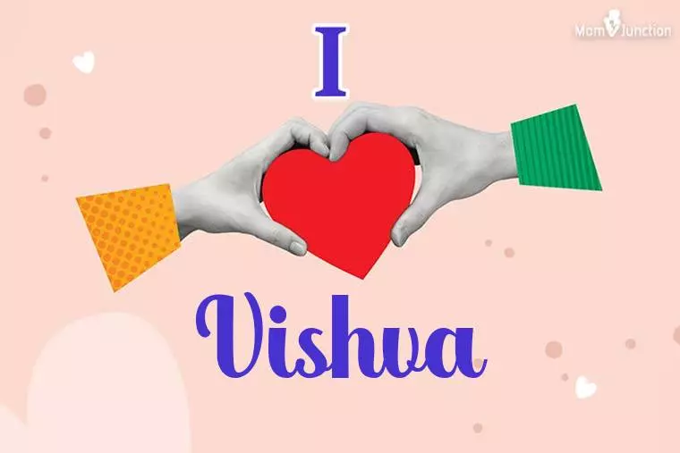 I Love Vishva Wallpaper