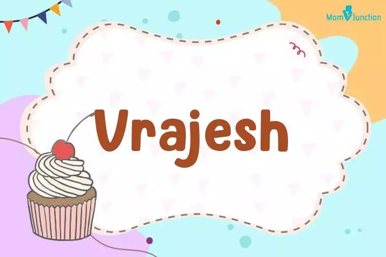 Vrajesh Birthday Wallpaper