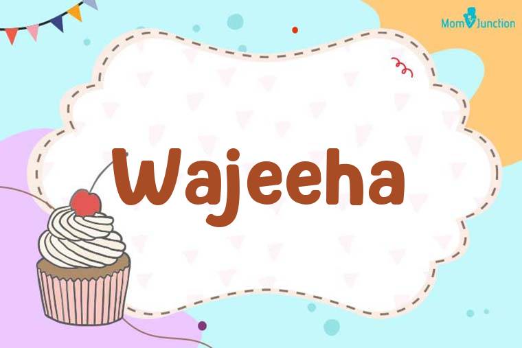 Wajeeha Birthday Wallpaper