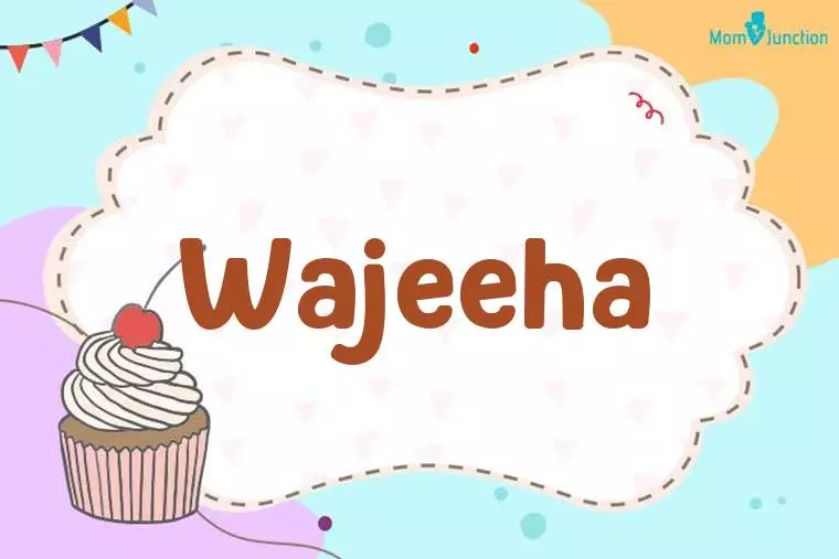 Wajeeha Birthday Wallpaper