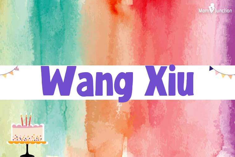 Wang Xiu Birthday Wallpaper