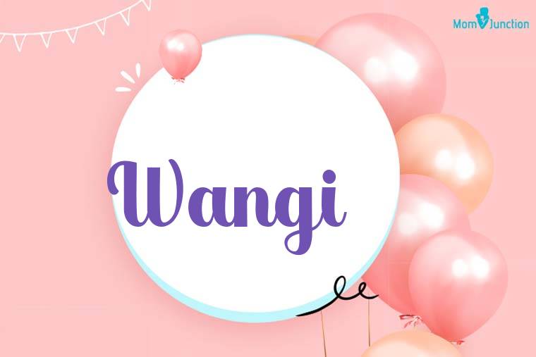 Wangi Birthday Wallpaper