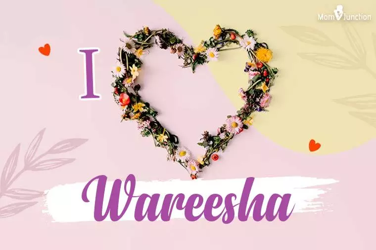 I Love Wareesha Wallpaper