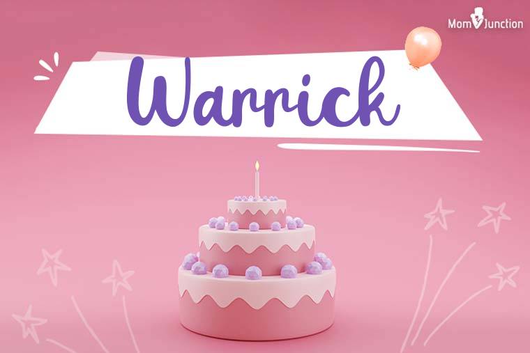 Warrick Birthday Wallpaper