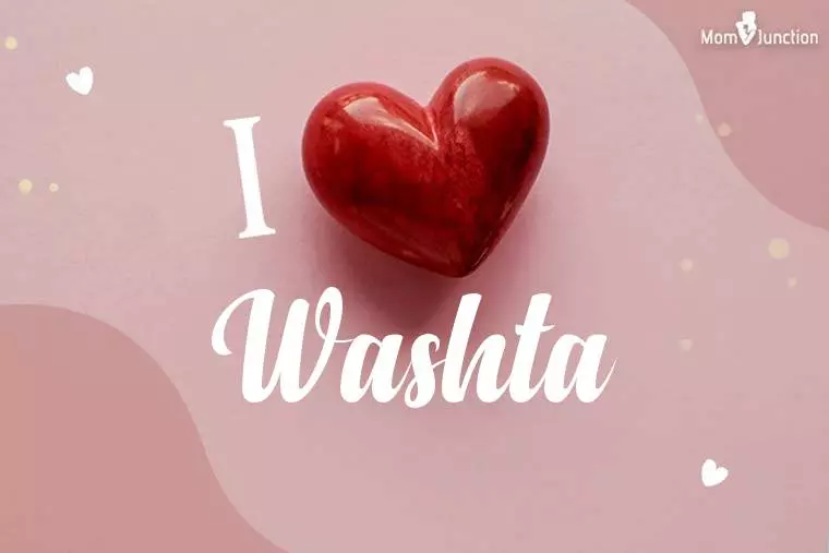 I Love Washta Wallpaper