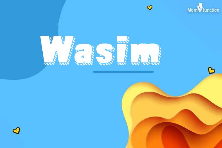 Wasim 3D Wallpaper